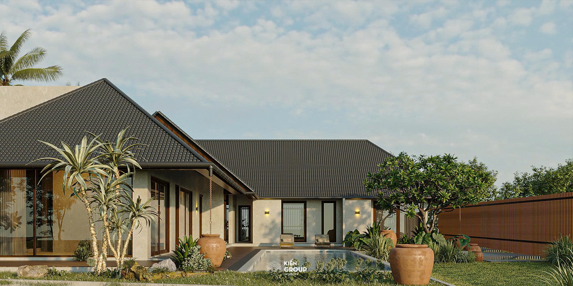 [HN] KIẾN TRÚC & NỘI THẤT NHÀ VƯỜN BA VÌ | HÀ NỘI